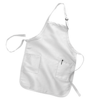 Load image into Gallery viewer, Full Length Apron with 2 Patch Pockets
