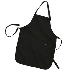 Full Length Apron with 2 Patch Pockets