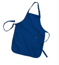 Load image into Gallery viewer, Full Length Apron with 2 Patch Pockets
