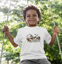 Load image into Gallery viewer, Dinosaur Scene and Name T-Shirt (Infant-Toddler-Youth)
