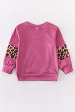 Load image into Gallery viewer, Pink leopard mommy &amp; me top
