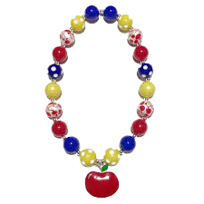 Apple Bubble Chunky Necklace