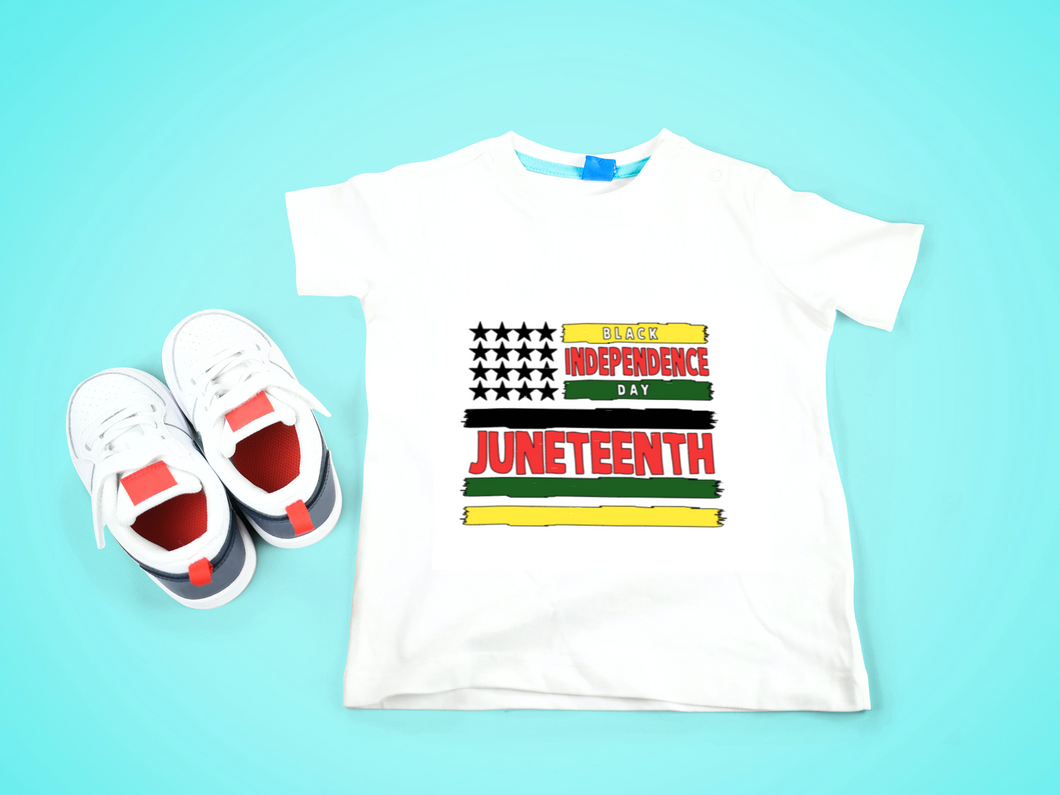 Juneteenth Flag T-Shirt (Infant-Toddler-Youth)